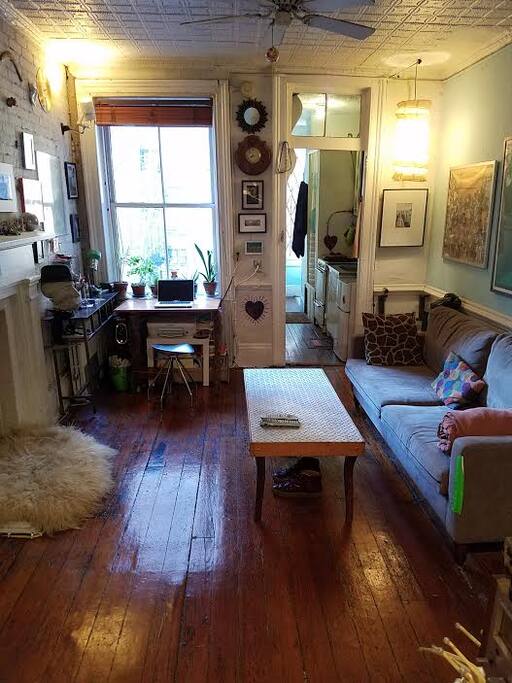 Living room/kitchen hallway