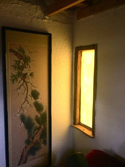 Stained glass and silk painting
