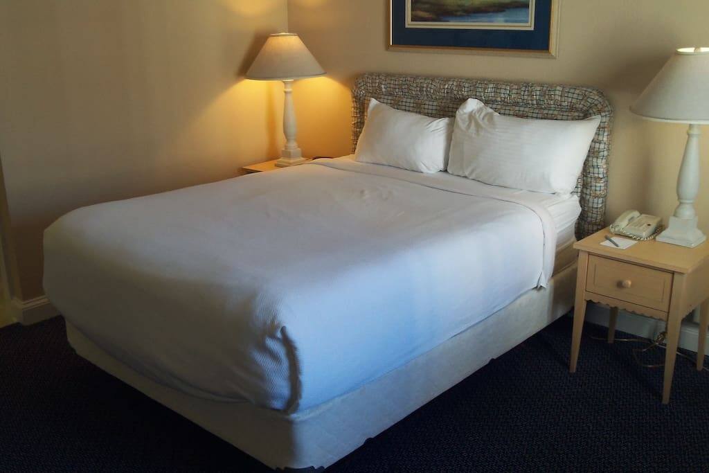 1 Queen size bed for the studio