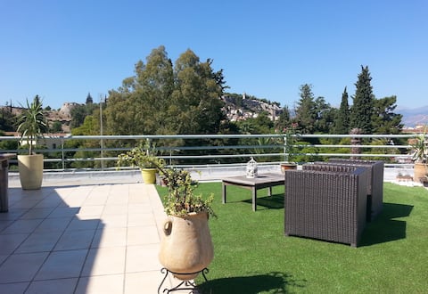 Δώμα / Penthouse with a wonderful view in Nafplio