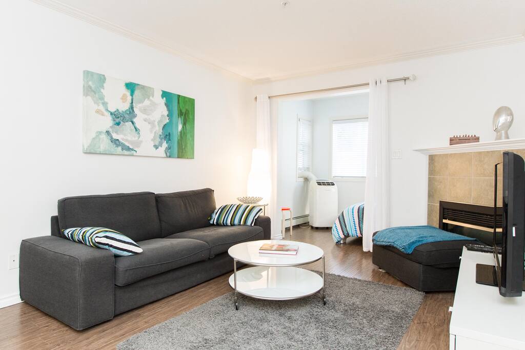 The living room