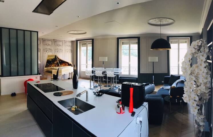 Luxury Haussmanian Appt 115m2 – Central LYON gallery image 4