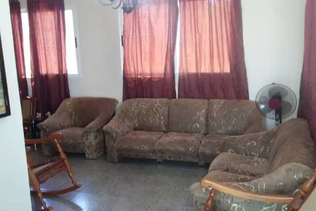 La sala del apartamento