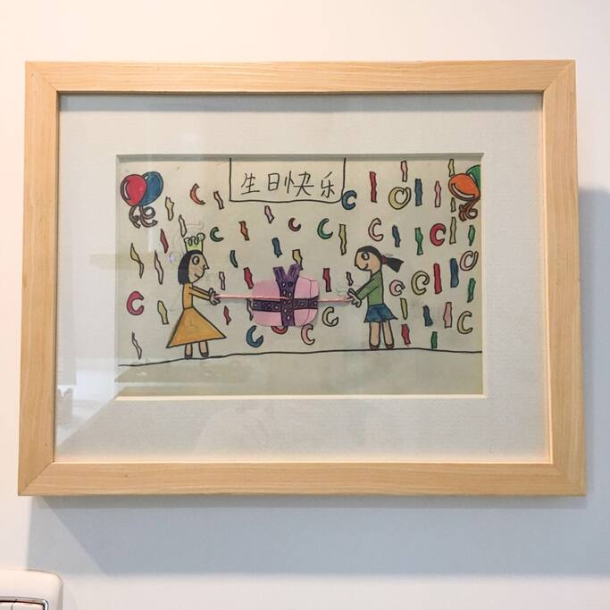 孩子儿时涂鸦