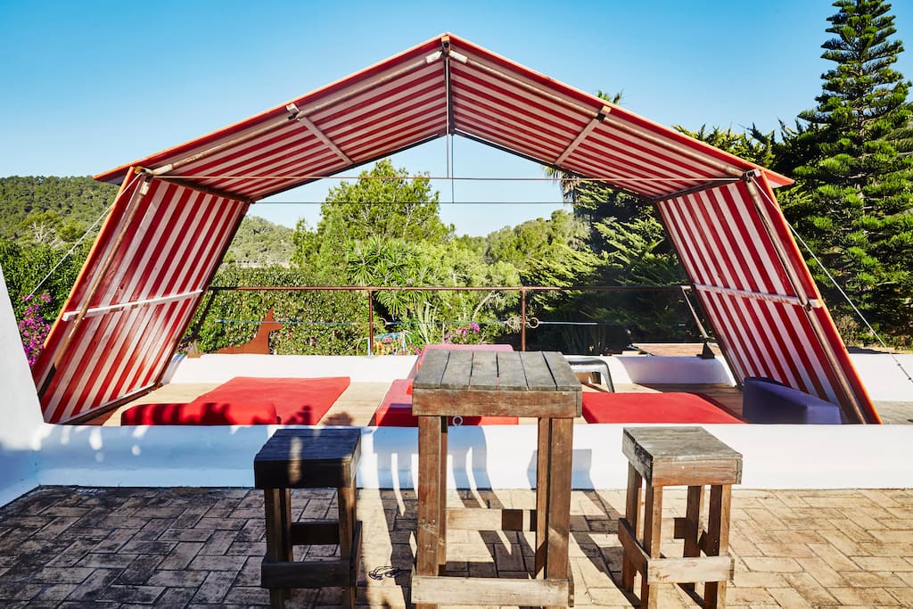 Toit terrasse chill-out
