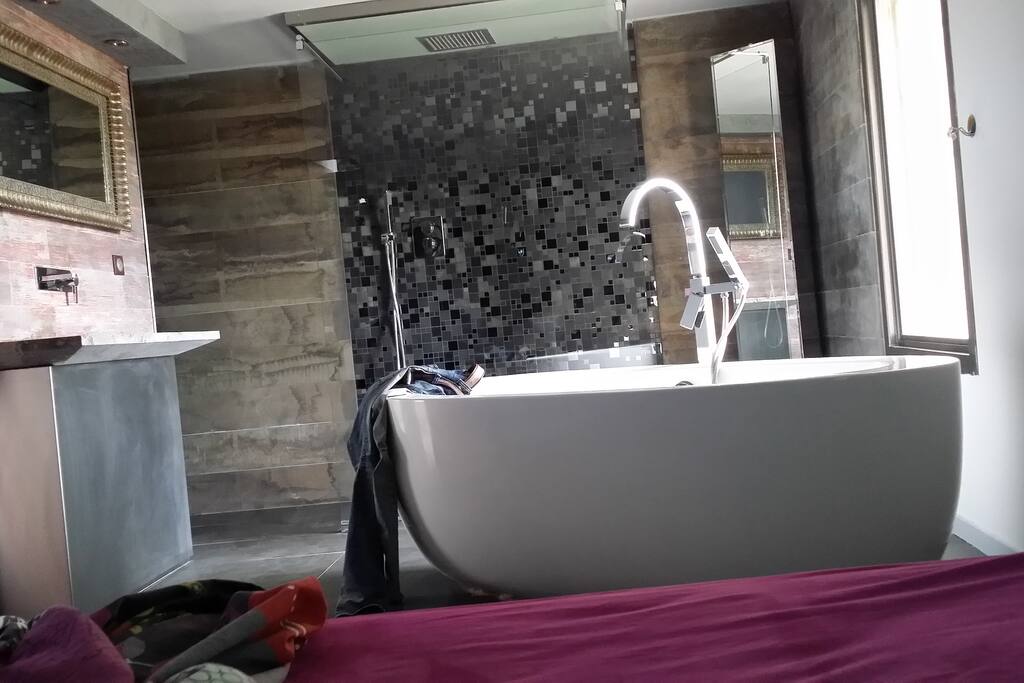 + douche à l'italienne