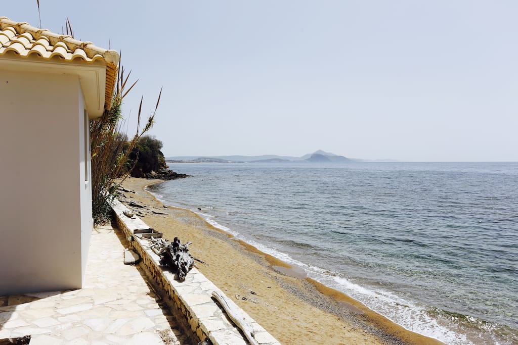 Straight access to the sea