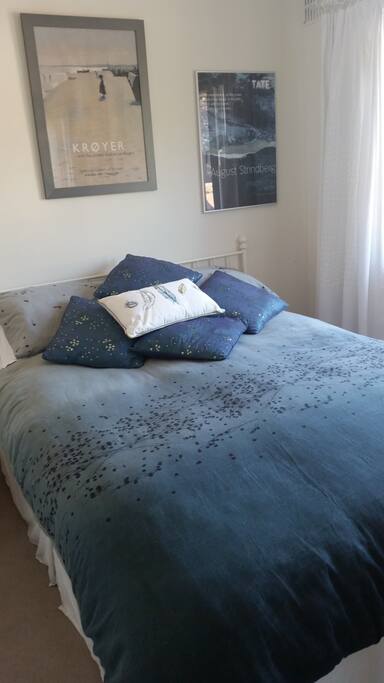 Comfy double bed
