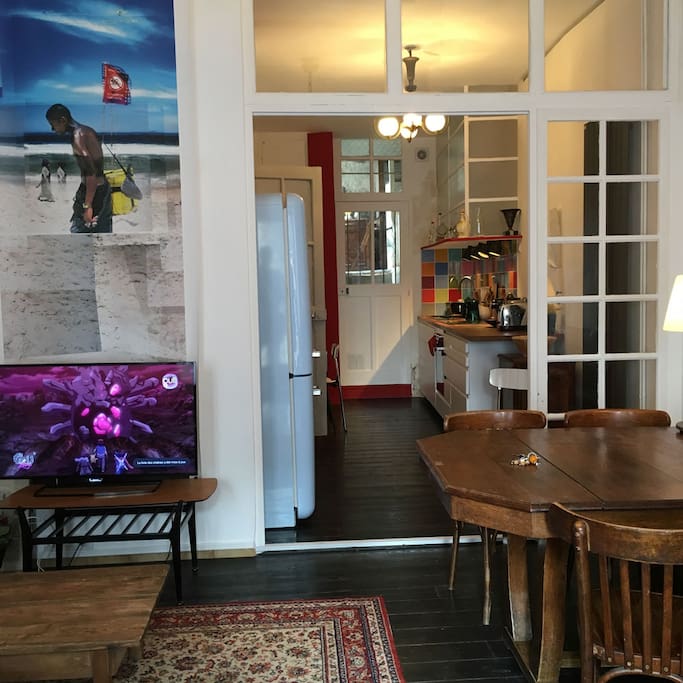 Salon séjour au rez-de-chaussée
