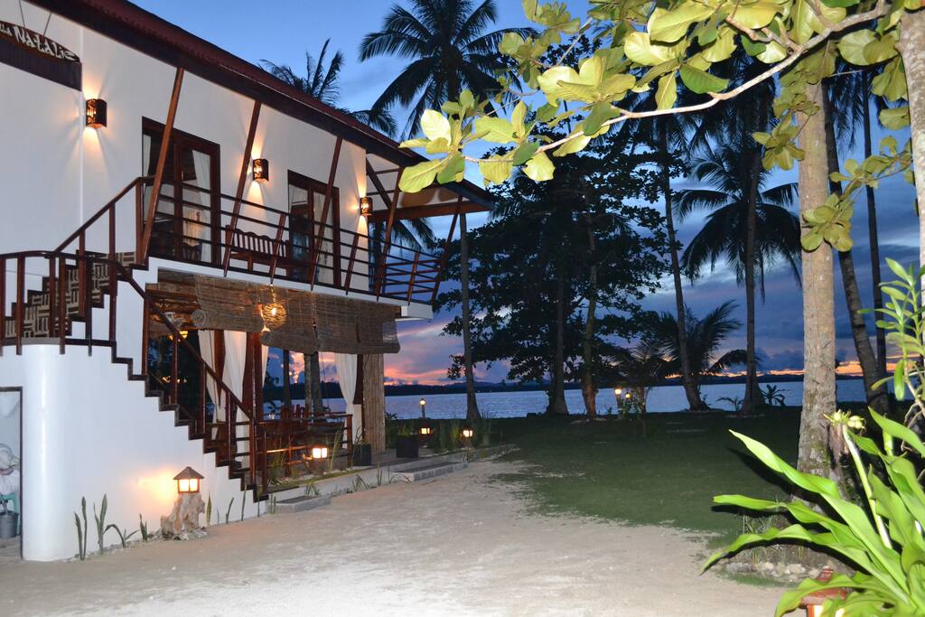 perfect beachfront setting