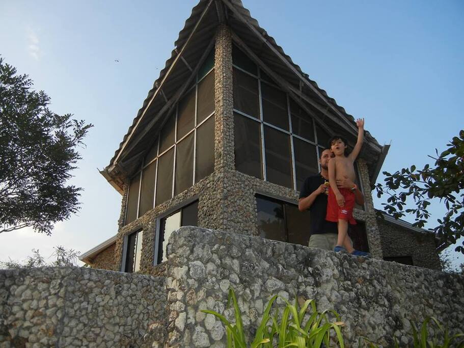 exterior de la casa