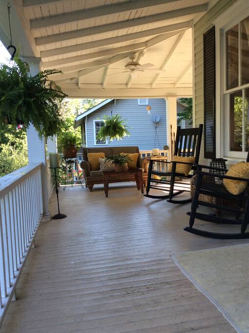 Huge wrap around porch makes an additional living/entertaining space!