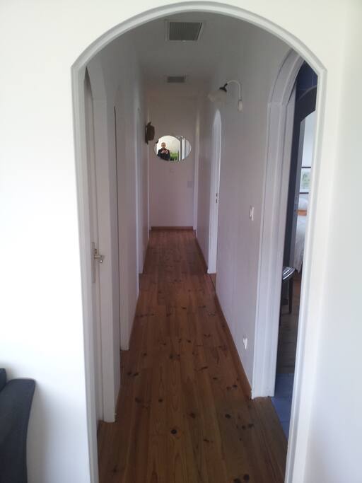 Couloir menant aux chambres