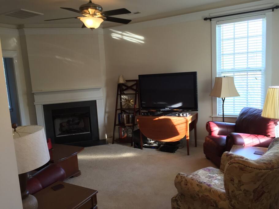 The living room