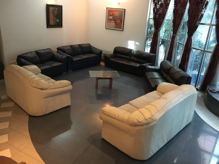 Common Living Space on the First Floor for All Guests