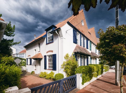 Typical Le Touquet Golden Triangle Garden Parking