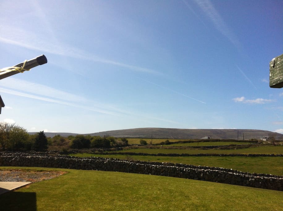 View from our back garden