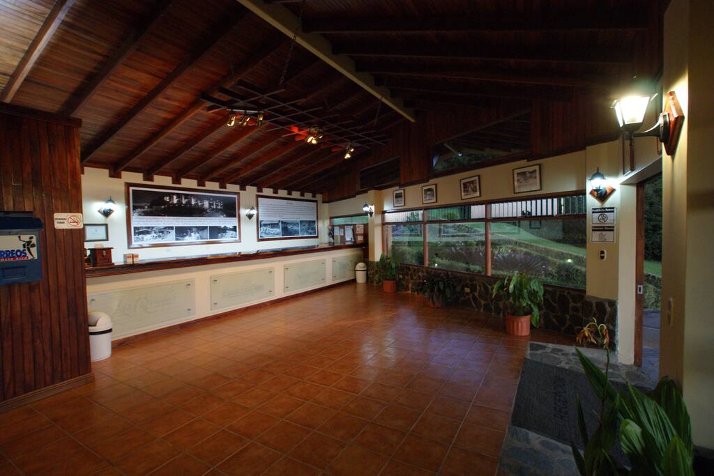 Recepción del hotel