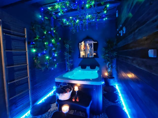 Villa Neptuno, jacuzzi i piscina privada