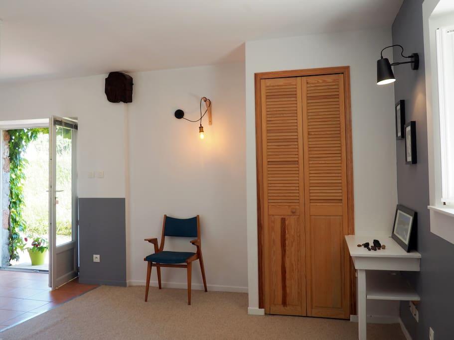 Accès direct à la chambre