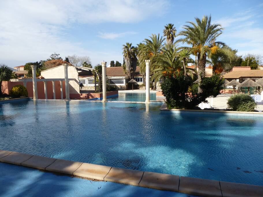 Piscine hors saison