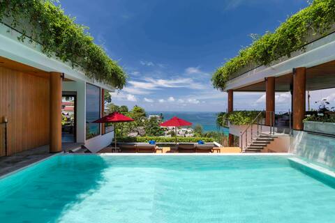 Surin 5brs Seaview Villa, Driver|Chef|Gym|Cinema