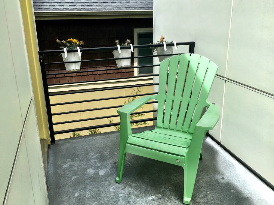 Private patio