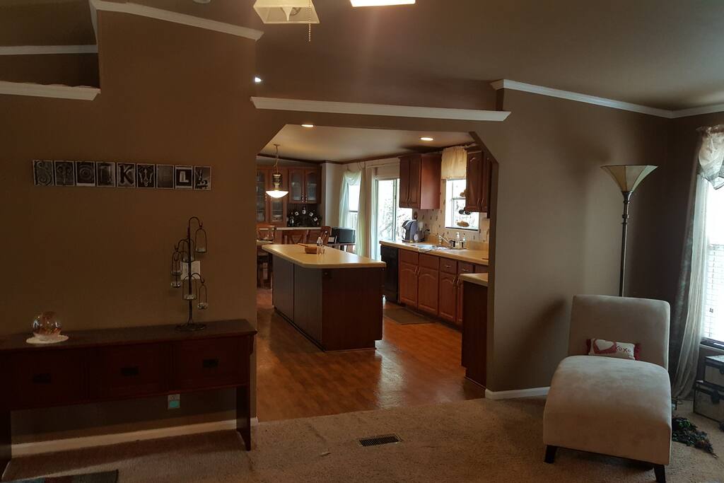 Fully stocked kitchen