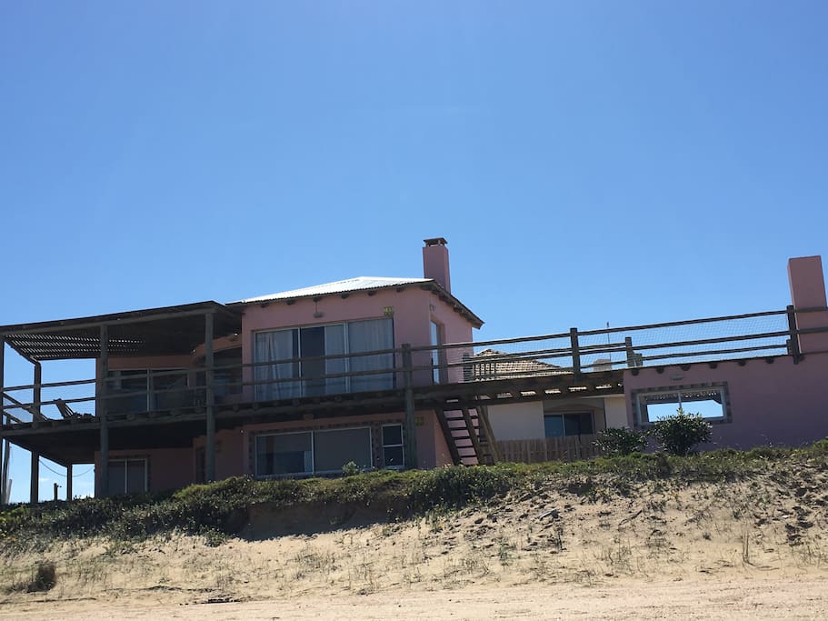 Vista desde la playa