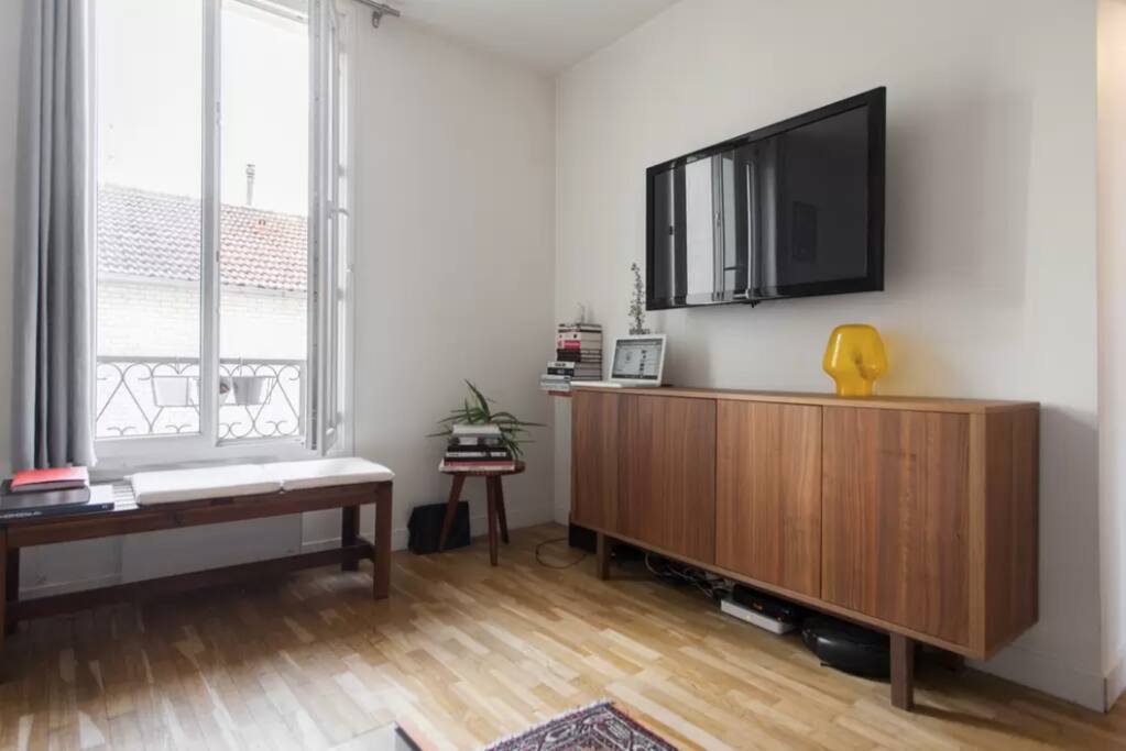 Un salon lumineux