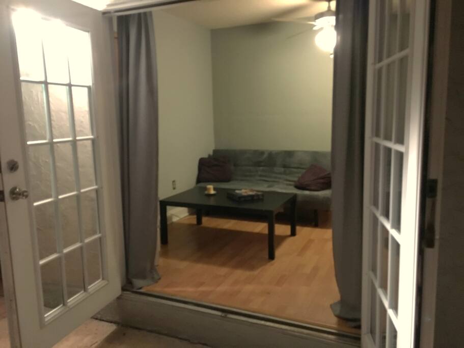 Entrance to private guest house