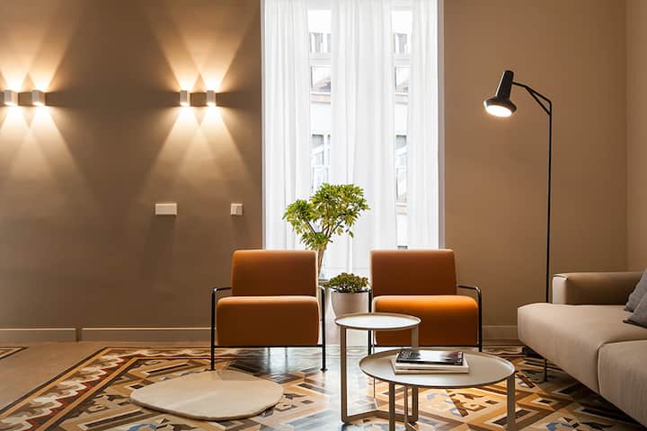Calm 2 Bed/2 Bath, City Centre - Max 3 Guests - Barcelona