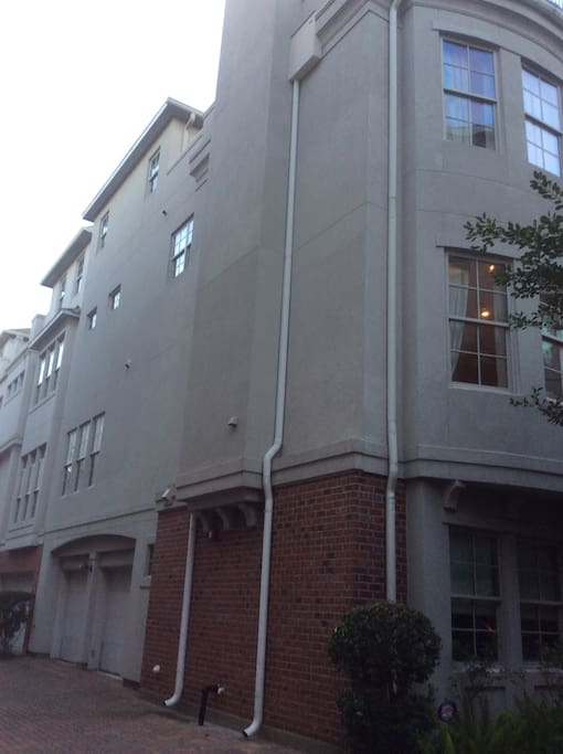 Outside of townhouse
