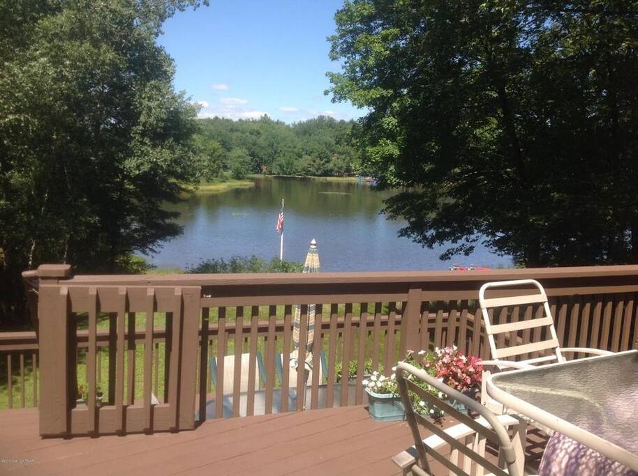 View from the deck