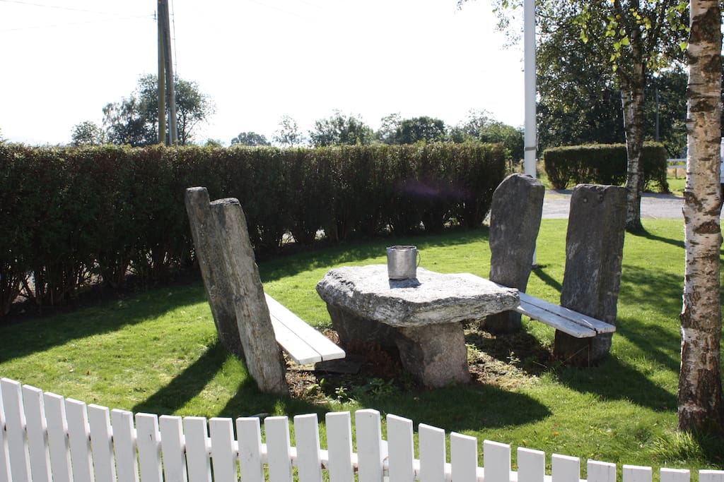 Chill in the garden.