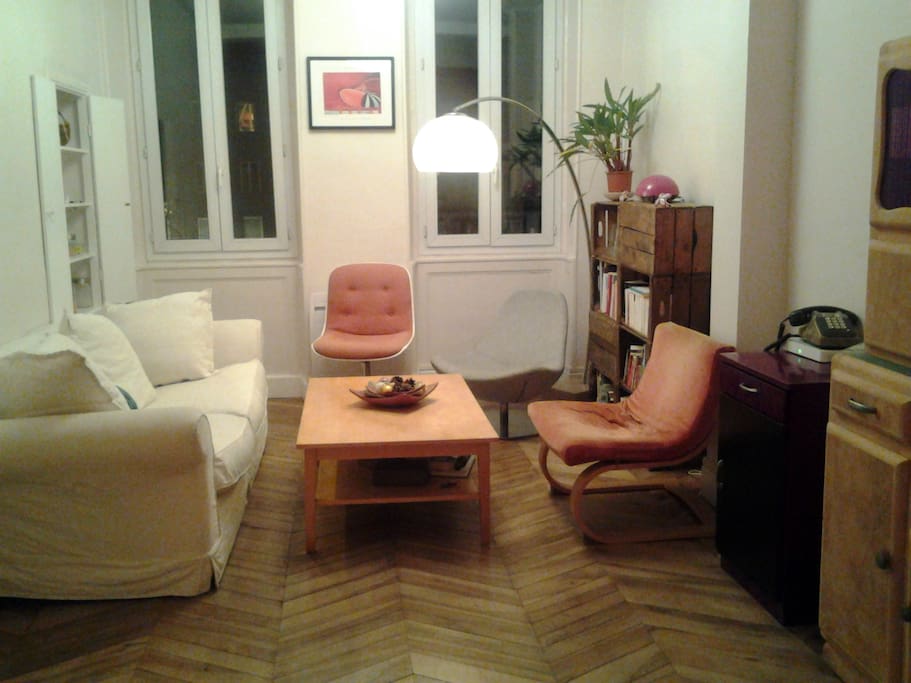 Le salon côté détente
