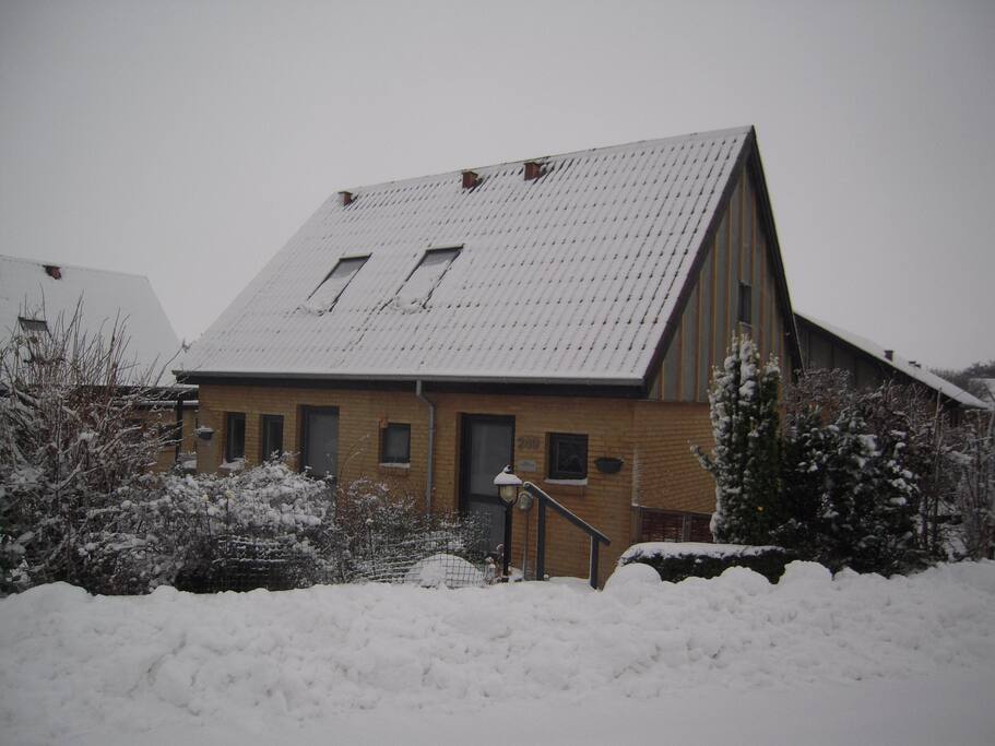 The house - winter time