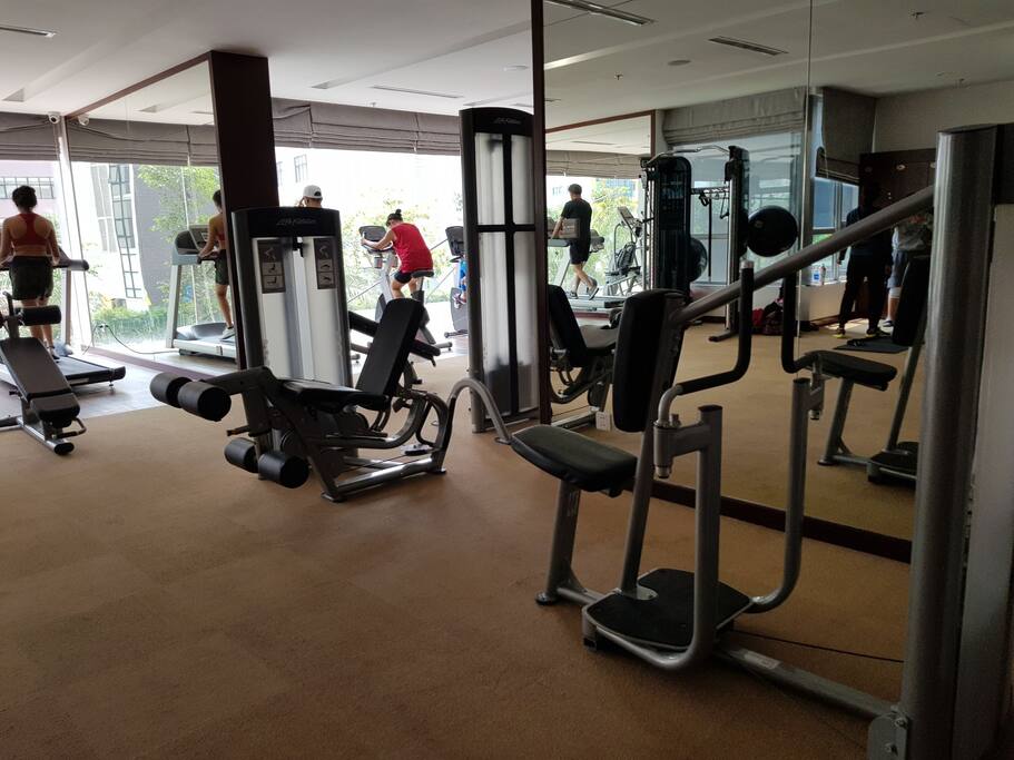 Free Gym at 1st floor