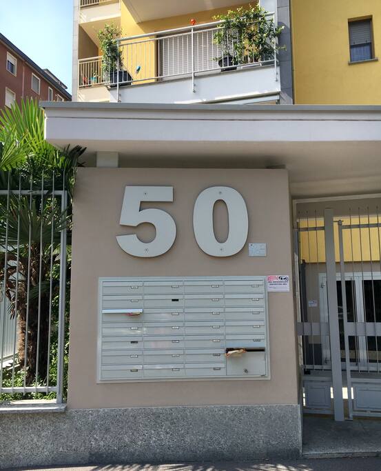The building entrance