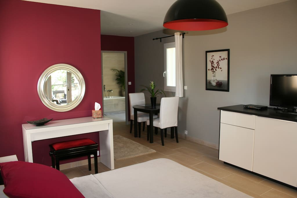 L'appartement avec le coin repas