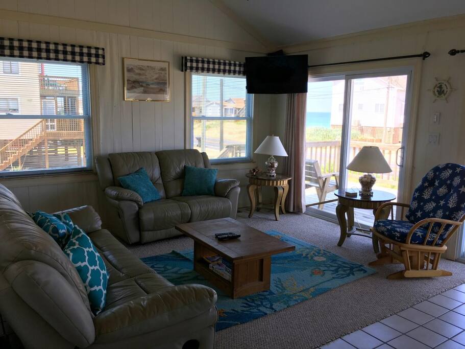 Living Room with Ocean Views