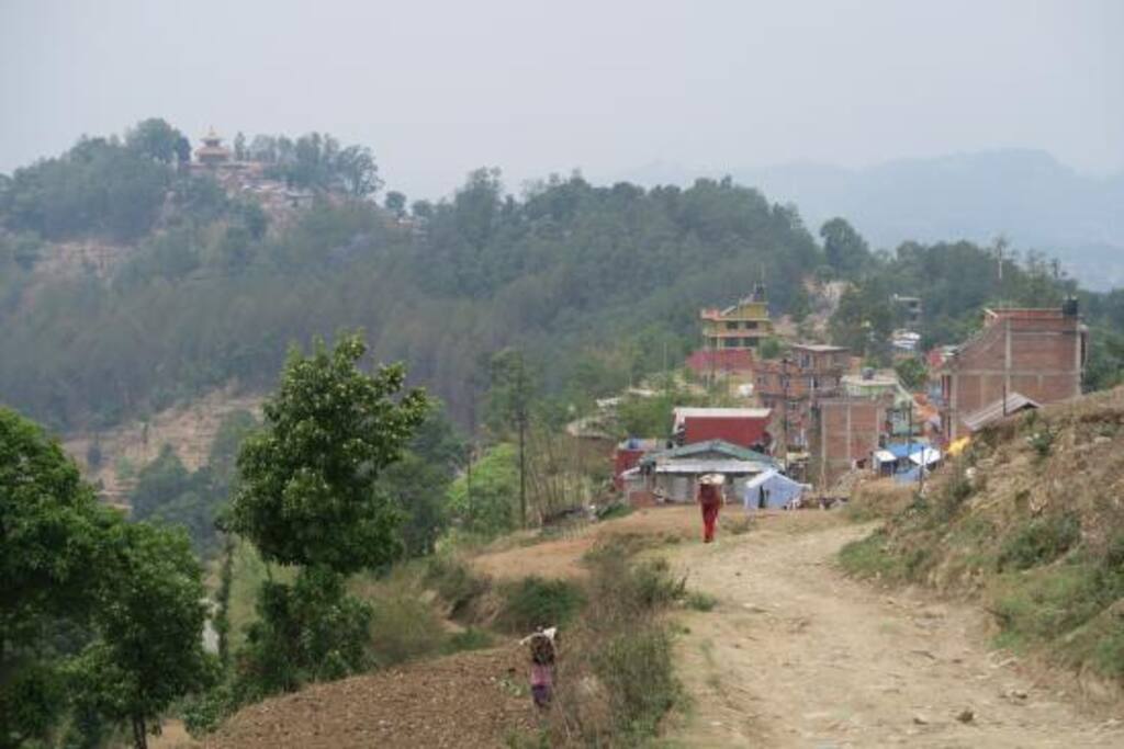 Way to Nagarkot