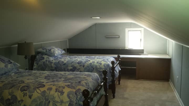 Schlafzimmer Nr.3, Loft (2 Einzelbetten)