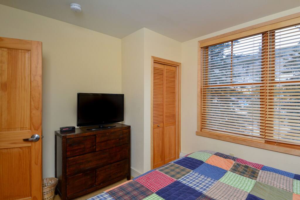 Bedroom tv and storage