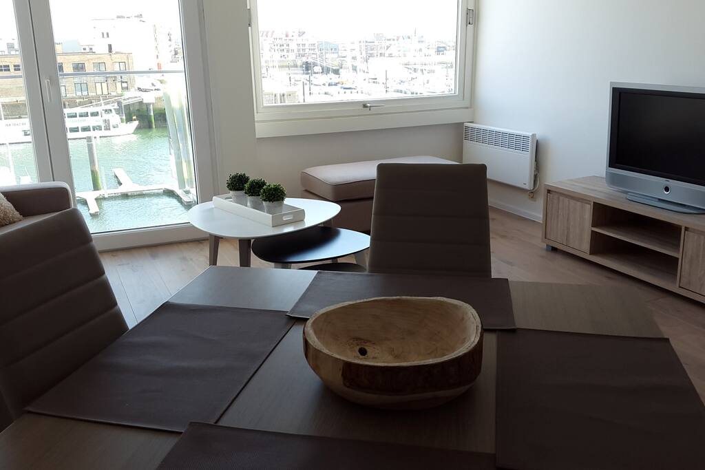 View on the Marina from the living room on the 3rd floor.