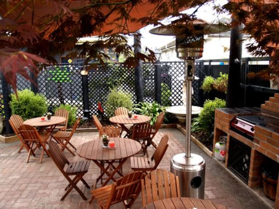 BBQ area