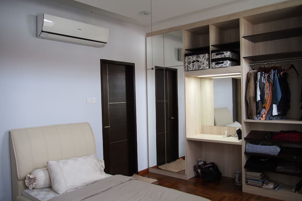 Well air-conditioned and is very spaciois