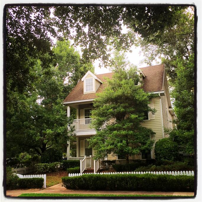 Front view from the Park