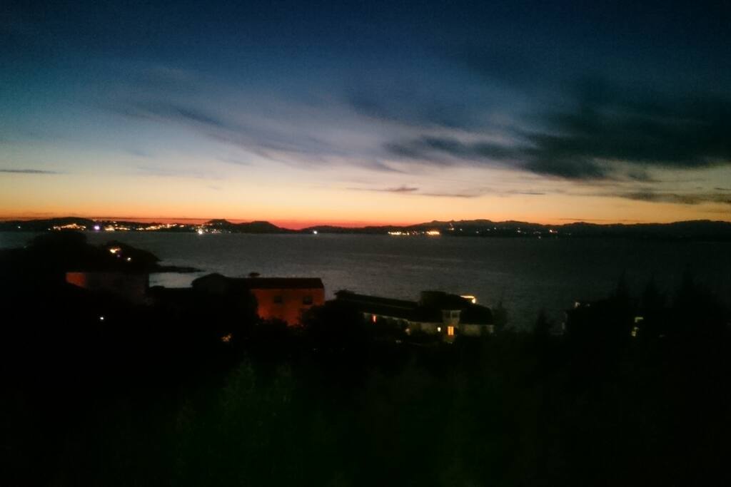 notturno dal terrazzo