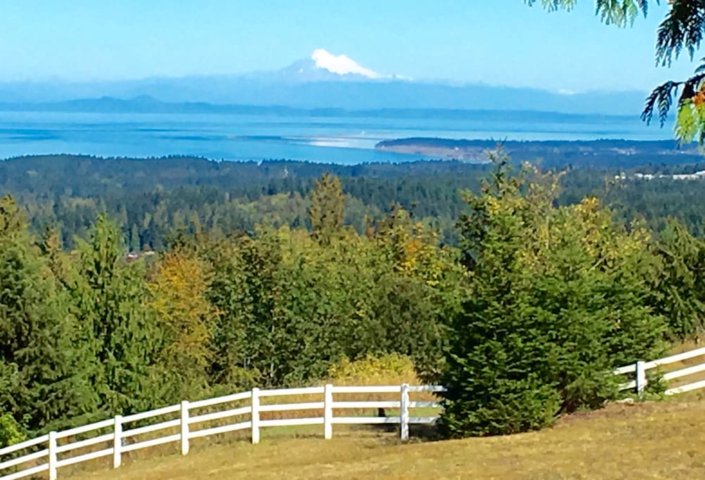 Mt Baker from the deck.